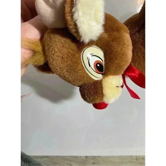 Applause Red Nosed Reindeer Plush Stuffed animal Small - Picture 12 of 12